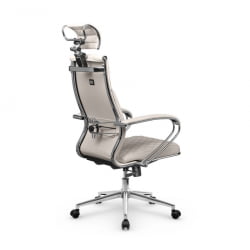 Кресло руководителя Metta L 2c 44C/K116 Infinity Easy Clean (MPES) Комплект 7 Светло-бежевое