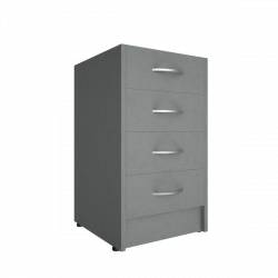 Каркас тумбы А.ТП-4 Riva А.ТП-4К1 Серый