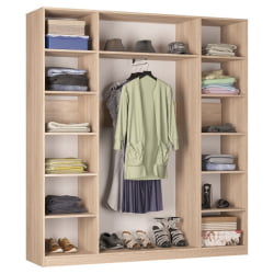 Шкаф распашный R-198х180х45-1-PO(ЯШТ)