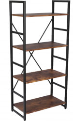 Стеллаж для дома WS-01 burnt