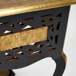 Столик Secret De Maison FUMO ( mod. ND-027) дерево манго, 38x46, этническая роспись