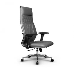 Кресло руководителя Metta L 1m 44M/4D Комплект 3 Серое