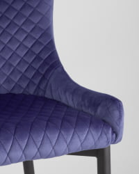 Стул мягкий Ститч Синий