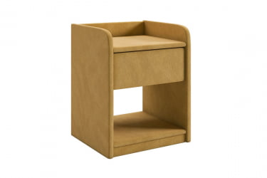 Тумба прикроватная Аманда 2 TM-003.2 медовый (велюр)