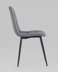 Стул Оливер экокожа Серый / Oliver