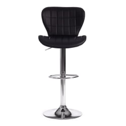 Барный стул AVIONIC (mod. KY712A) металл/экокожа, 45*53*86-107 см, черный/хром