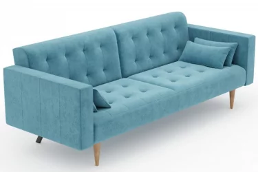 Диван трёхместный Нейт ЛД 308.010.000 Светло-голубой