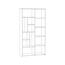 Распашной шкаф в гостиную Трувор 13.206