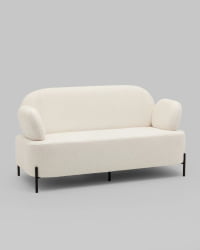 Диван Кэнди ткань букле белый