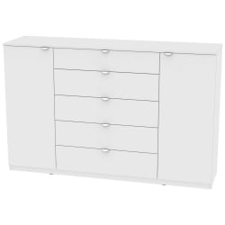 Комод Калисто(K34)1147х1802х468ручкаторцеваяTR-2(Белый)