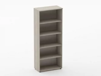 Шкаф высокий открытый Glassy 6.19.101 Дуб сантана светлый