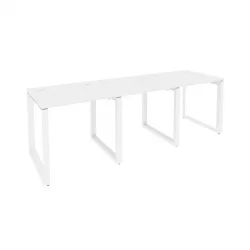 Рабочая станция на О-образном м/к ОНИКС О.МО-РС-3.0.7 Белый Бриллиант / ONIX O.MO-RS-3.0.7