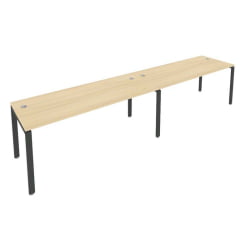 Рабочая станция на 2 раб.места Метал Сйстем Б.СМ-2.5 Акация/Антрацит / Metal System