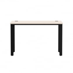 Стол прямой на металлокаркасе, опоры 90 гр Everprof EVO 254S006 Кашемир Черный