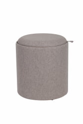 Пуф-столик с ящиком Хюгге S рогожка Бежевый