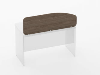 Экран разделительный Glassy 5.12.12 Дуб Верцаска