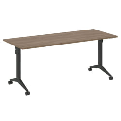 Стол складной мобильный КС-Пулл КС.М-5.7 Дуб Аризона/Антрацит / X-Pull X.M-5.7