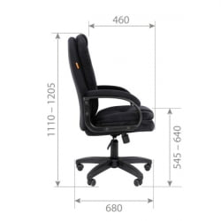 Кресло руководителя Chairman 668 LT Черный