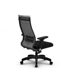 Кресло офисное МЕТТА B 2b 19/2D, Основание 17831 Комплект 1 Светло-серое Черное