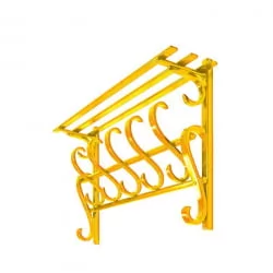 Вешалка настенная В 7Н Светло-коричневый