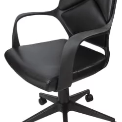 Кресло офисное БРАБИКС Приме ЕКС-515 экокожа Черный / BRABIX Prime EX-515