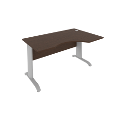 Стол криволинейный правый Riva ПЛ.СА-2 Пр Венге/Металлик