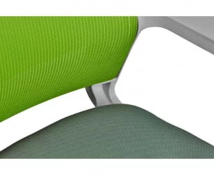 Кресло офисное Бит LB белый пластик Зеленый