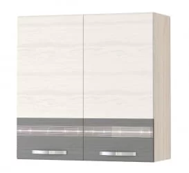 Шкаф-сушка Графит 74.02 Сосна Астрид /Ваниль/Графит