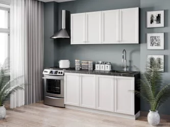 Тумба кухонная 800 Джулия ЛД 284.060.000.048 Черный Белый