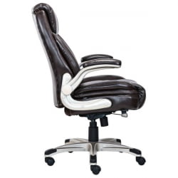 Кресло руководителя ХАВАСАН (ХАВАСАН) Cруисе ЕКС-565 кожа коричневое / HAWASAN Cruise EX-565