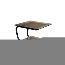 Стеклянный стол Дуэт 9 Чёрный/ тонированное