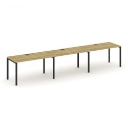 Рабочая станция на 3 места CONCEPT CN.ORS-007 Дуб Винченцо Антрацит