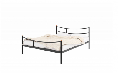 Кровать София plus 1400х1900 Черная