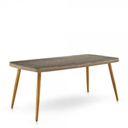 Комплект плетеной мебели Т363Б/Й363Б-В65 4ПCС Лигхт Бровн / T363B/Y363B-W65 4PCS Light Brown