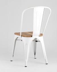 Стул TOLIX WOOD Белый