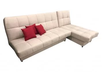 Диван Эльбрус с оттоманкой на пружинном блоке