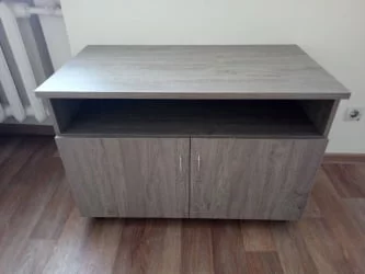 Тумба под оргтехнику Twin 14.11.11 Дуб Верцаска