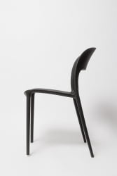 Стул со спинкой SC-130 Черный