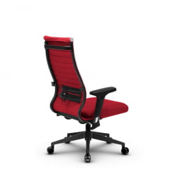 Кресло офисное МЕТТА B 2b 19/2D, Основание 17832 Комплект 4 Красное