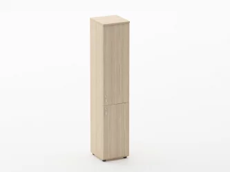 Шкаф высокий закрытый Twin 16.16.10Пр Туя