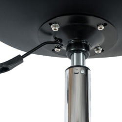 Офисное кресло TULIP (mod.106-1) металл/пластик/PU, 58 x 47 x 97см, Black (черный) / Chrome (хром)