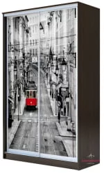 Шкаф-купе Хит-23-14-77 Лондон Аруба Венге