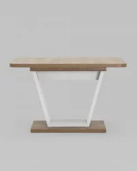 Стол раскладной Веcтор 120-160 дуб Ка-пепел / Vector