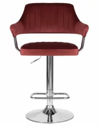 Стул барный DOBRIN CHARLY Винный велюр MJ9-35