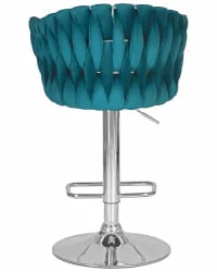 Стул барный ДОБРИН МАРCЕЛ Морской волны велюр МДЖ9-99 / DOBRIN MARCEL MJ9-99