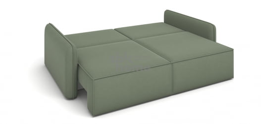 Диван Лофт  прямой ткань Jasper ash (1280*2320*810) Серый, 2117895/50634/9