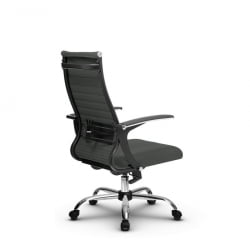 Кресло офисное МЕТТА B 2b 19/U158, Основание 17833 Комплект 2 Темно-серое