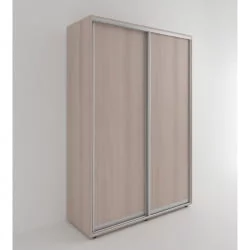 Шкаф-купе 2-х дверный Акцент-Сим Д 1600х600 Ясень шимо светлый