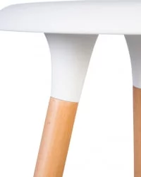 Табурет барный ДОБРИН РОЙCЕ Белый В-02 / DOBRIN ROYCE W-02