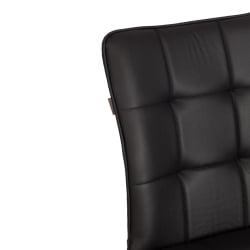 Барный стул Bari/Бари экокожа , черный, 42х55х99 см